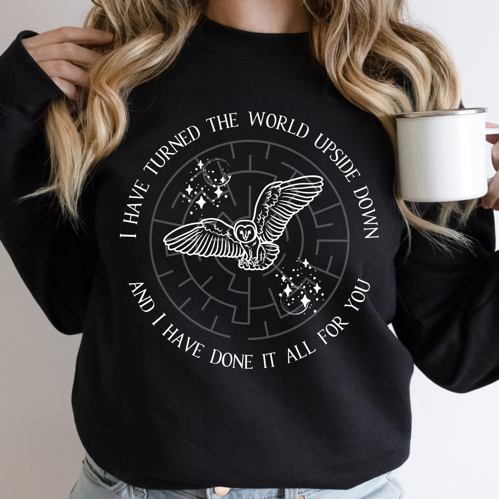 'I Have Done It All For You' Labyrinth Sweater